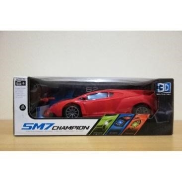 Racing Car SM7 Champion : Red Car Toy