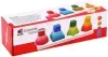 Geometric Four Column Puzzle Toy Set