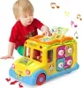 Interactive Educational Toy Bus for Toddlers