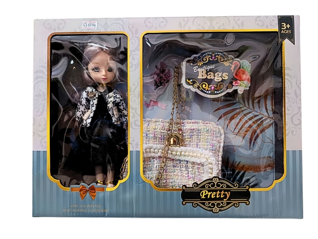 Stylish Doll with Elegant Handbag