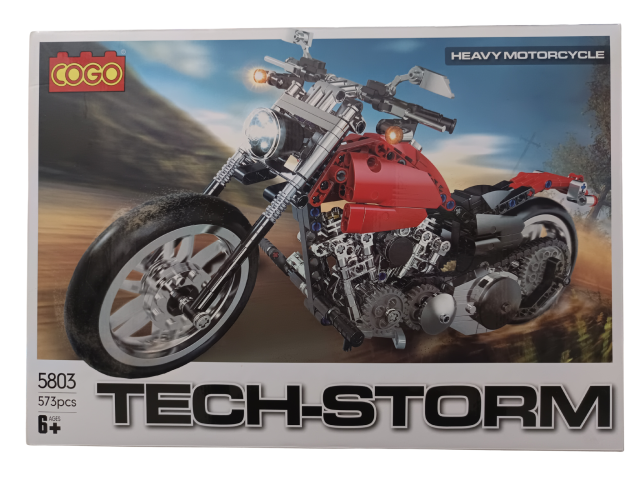 Tech-Storm Heavy Motorcycle Building Blocks Set